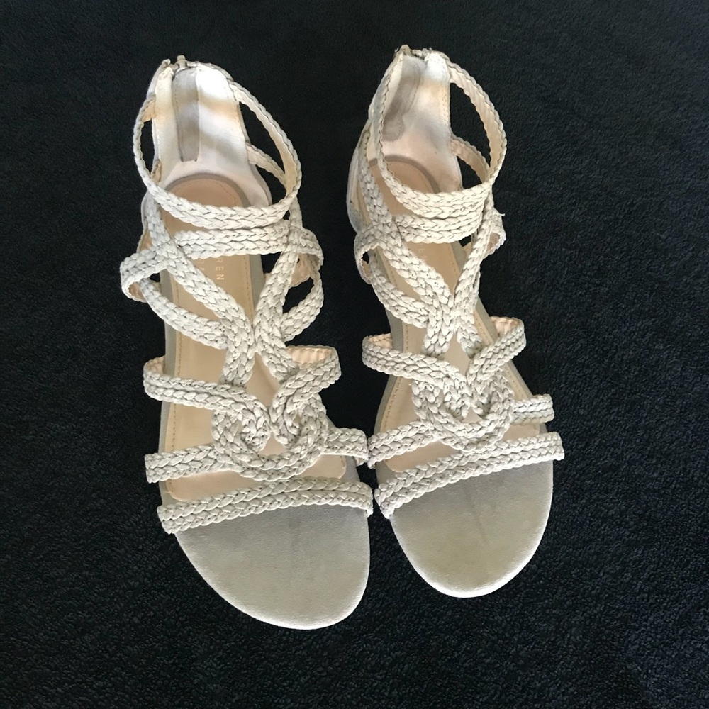 Lauren Conrad Beige Sandals